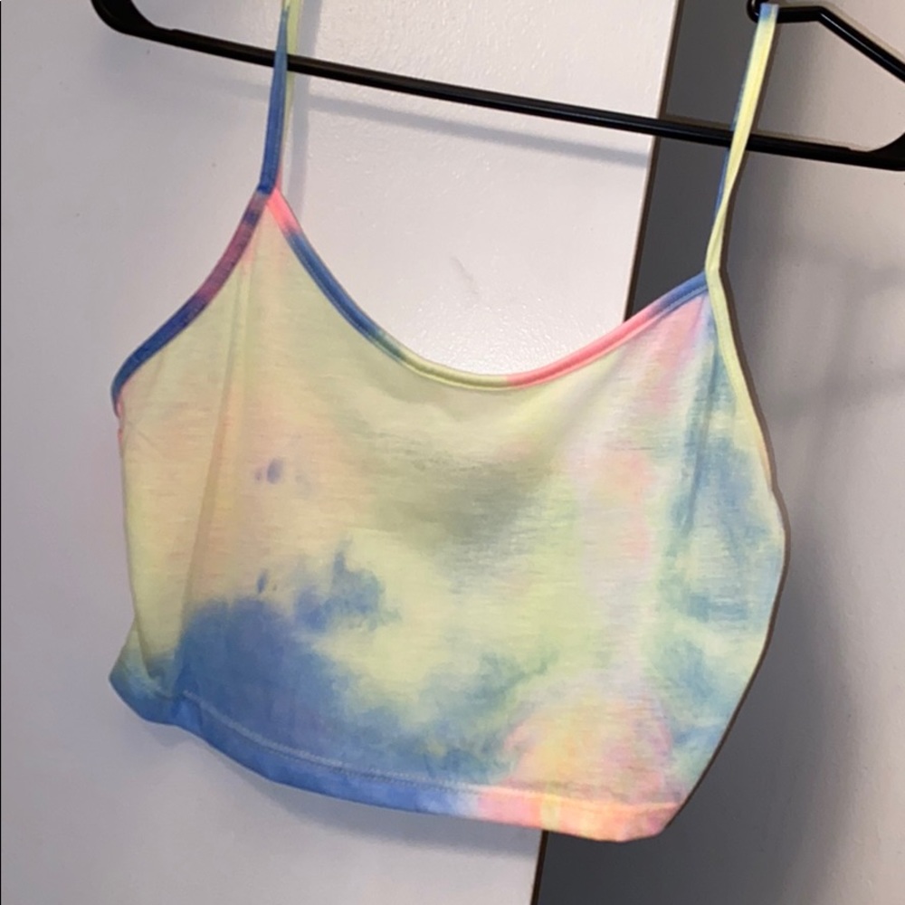 tie dye cropped